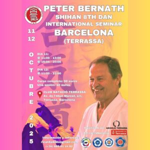 Cartel del evento: International Seminar – Peter Bernath (Terrassa)